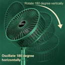 Rechargeable – Portable Telescopic Folding Fan
