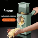 Multiple Vegetable Slicer Cutter with various attachments and blades, ready for food prep.